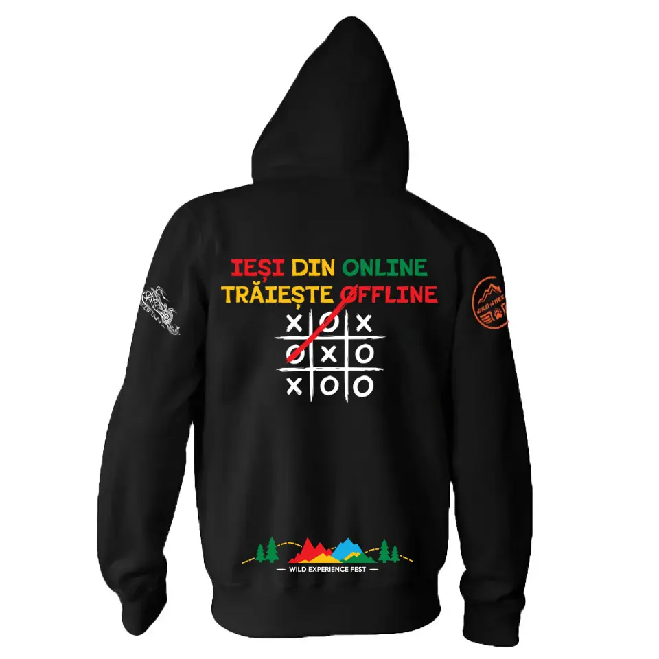 Editia 2026 Hanorac cu fermoar